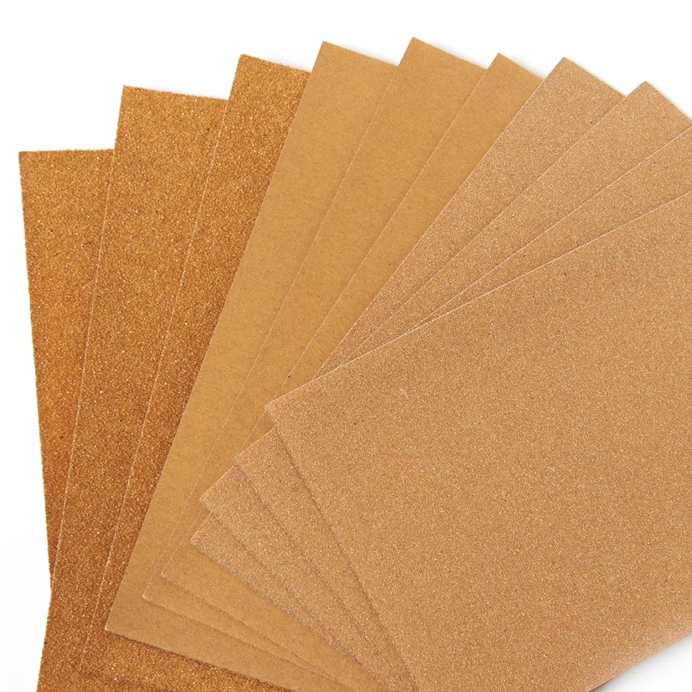 Wilko Sandpaper Assorted Grades 10 Pack   Image 4