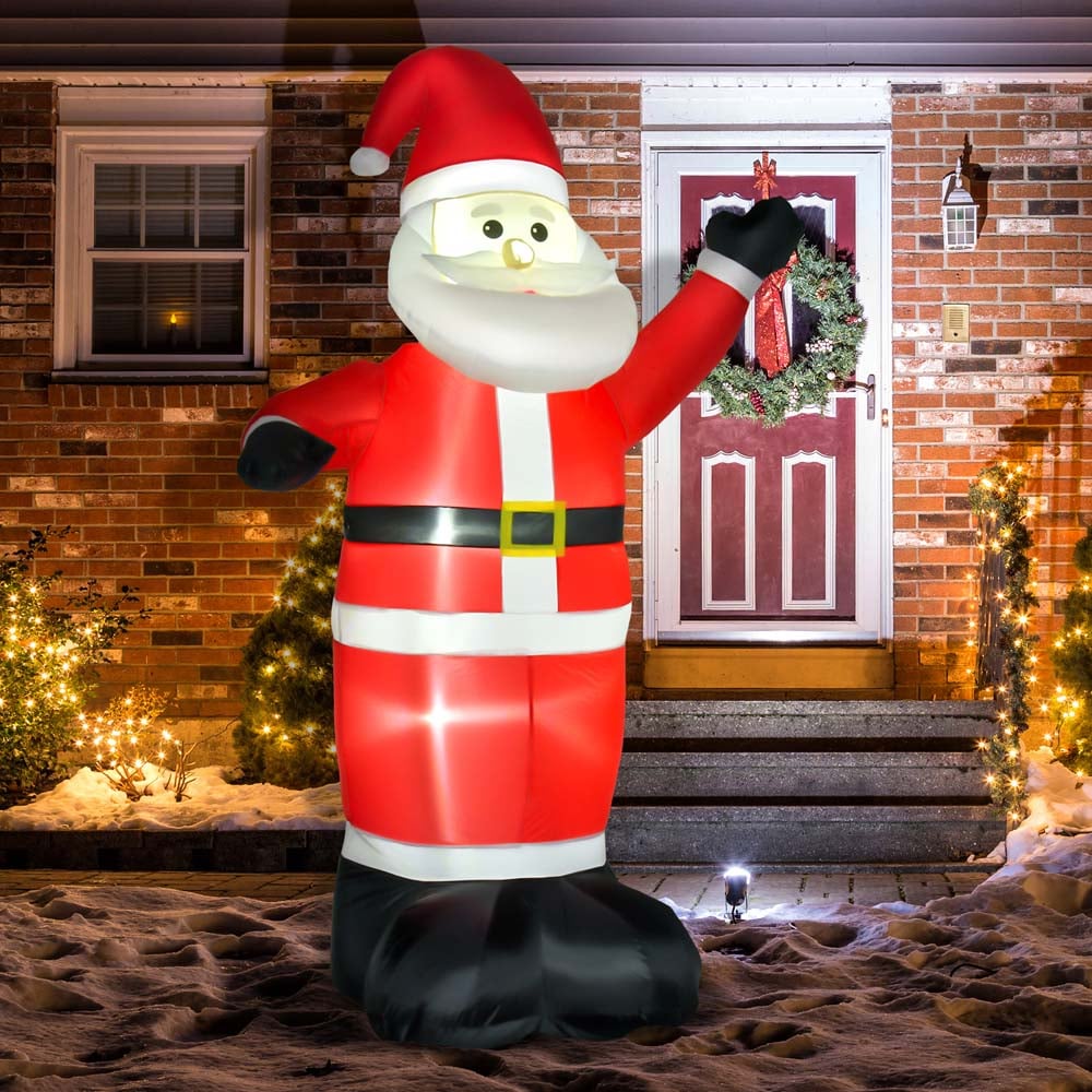 Everglow LED Inflatable Santa Claus Xmas Decoration 7.8ft Image 1