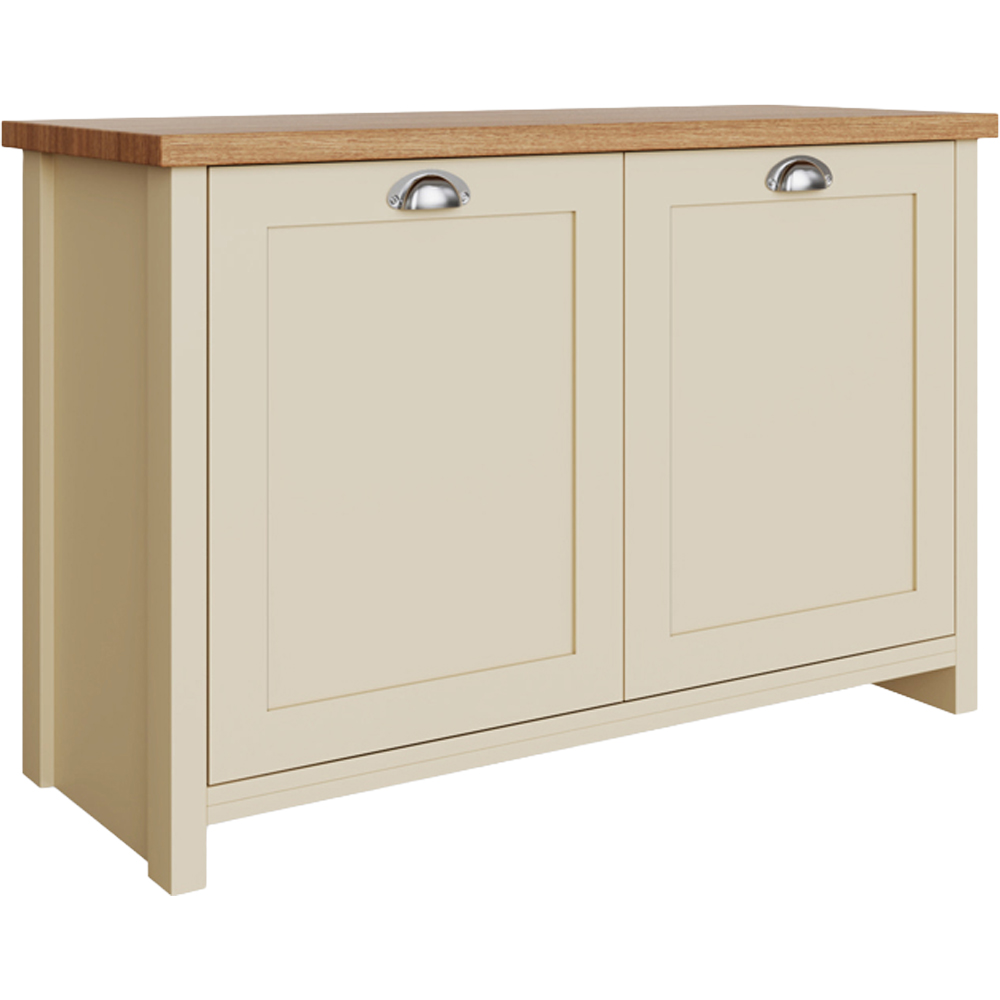 GFW Lancaster Cream Shoe Storage Image 2