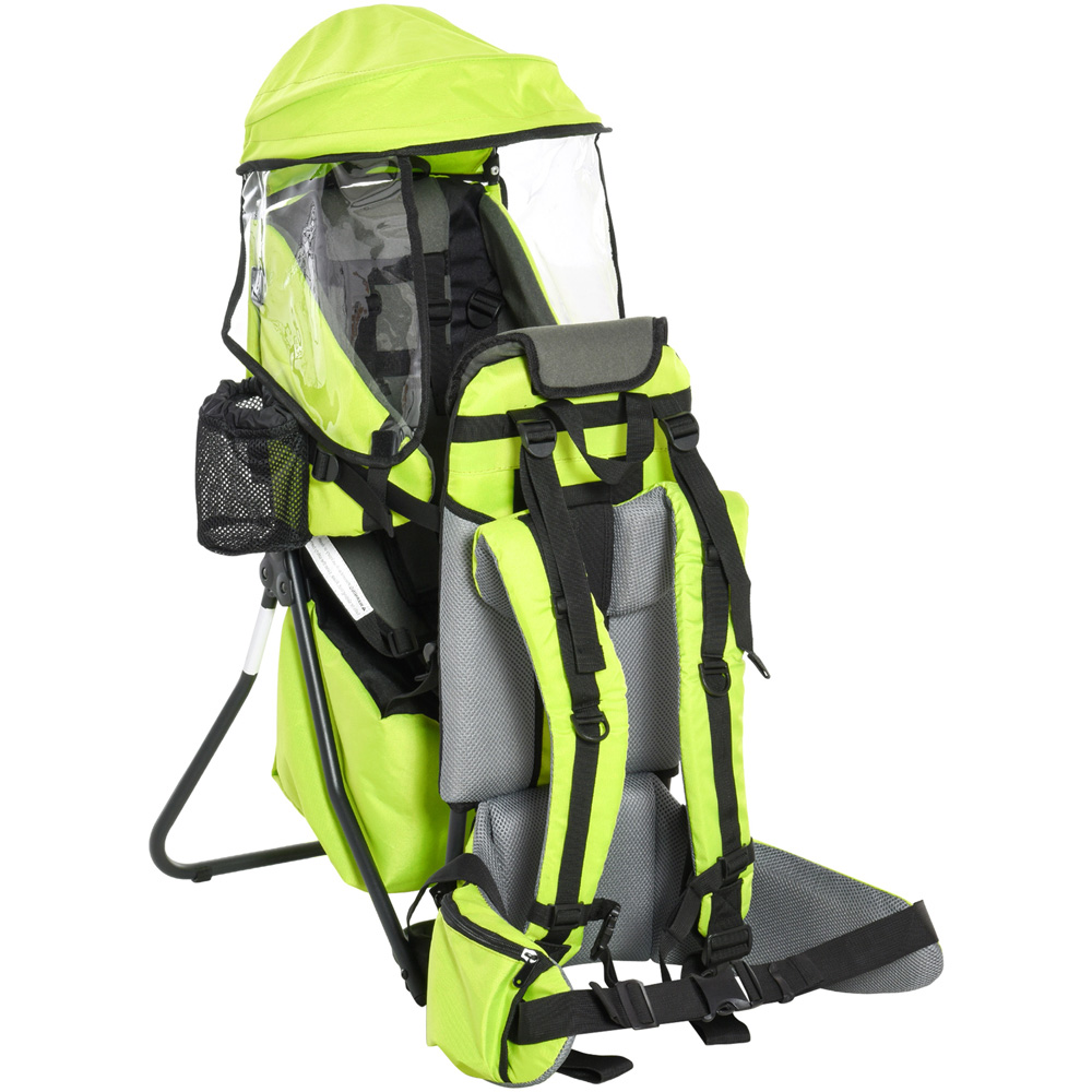 Portland Green Hiking Baby Backpack Carrier Image 1