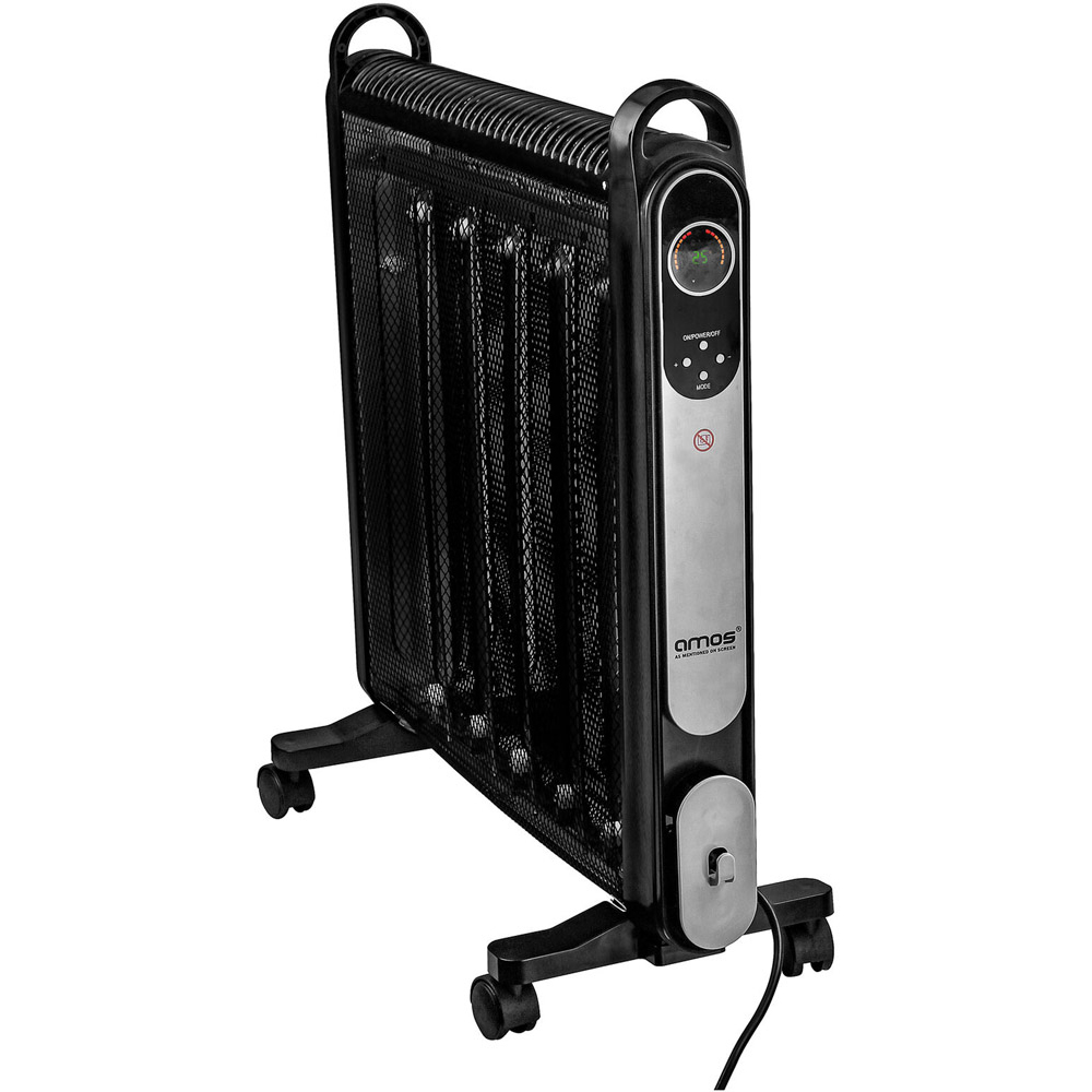 AMOS Black Oil Free Mica Radiator 2000W Image 2