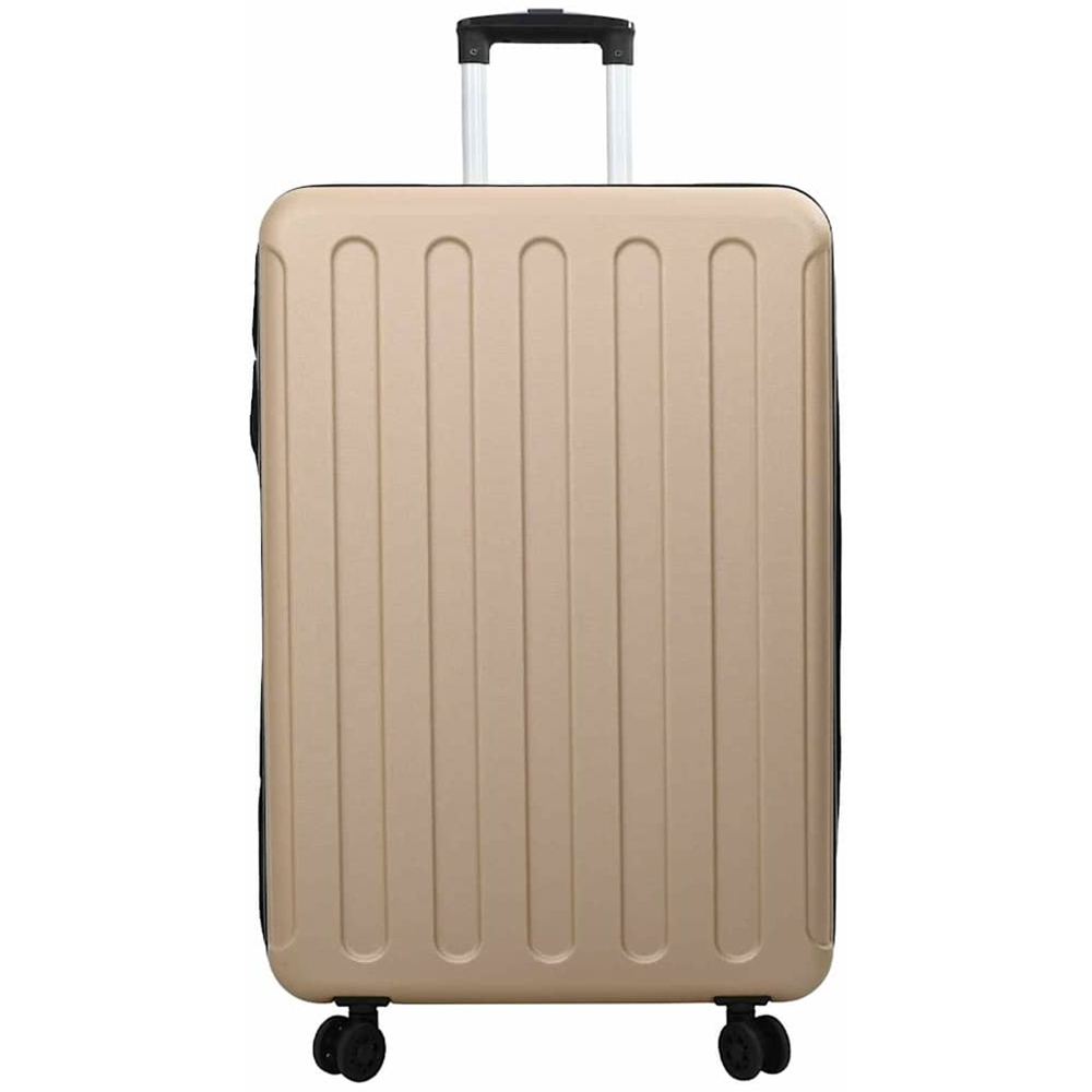 vidaXL 28 inch Beige Rectangular Travel Bag Image 2