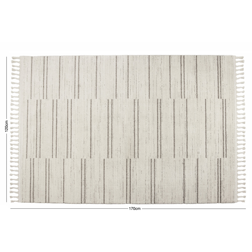 Esselle Home Arctic Vista Natural and Grey Rug 120 x 170cm Image 7