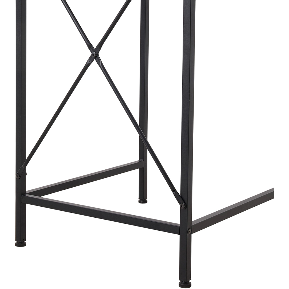 Living and Home 3-Tier Iron Frame Mini Fridge Stand Image 6