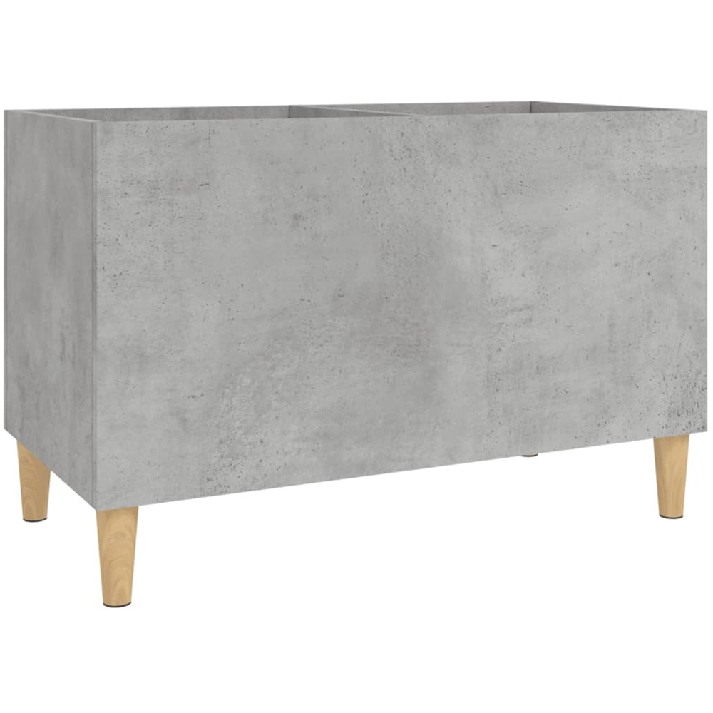 vidaXL Concrete Grey Record Cabinet Image 2