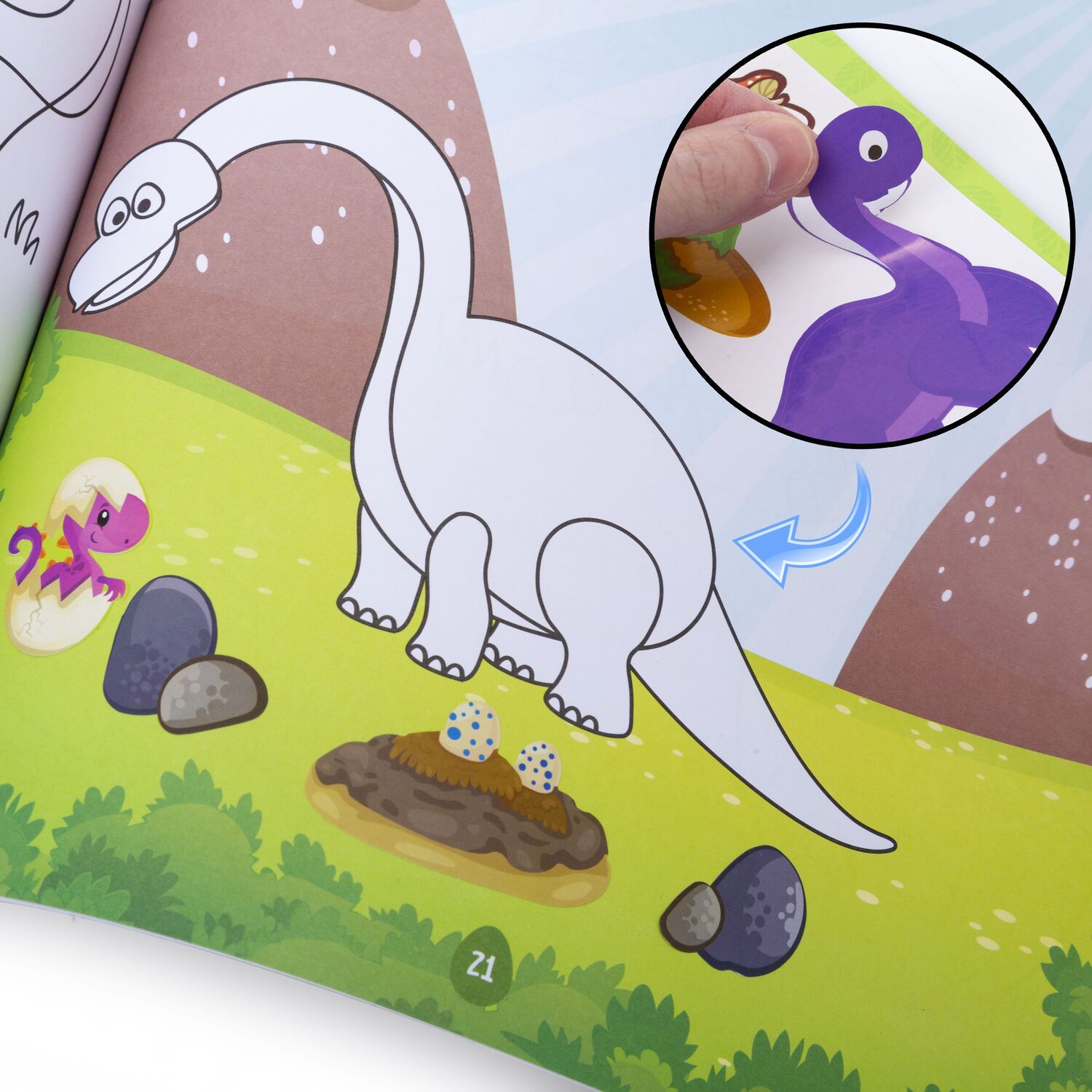 Grafix Dinosaur Sticker and Activity Book Image 4