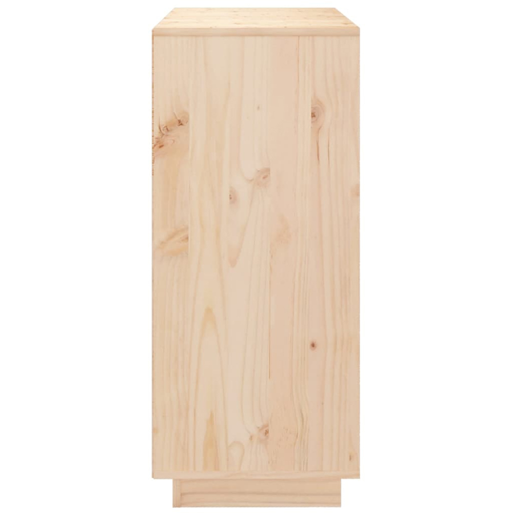 vidaXL 2 Door Single Shelf Sonoma Oak Sideboard Image 5