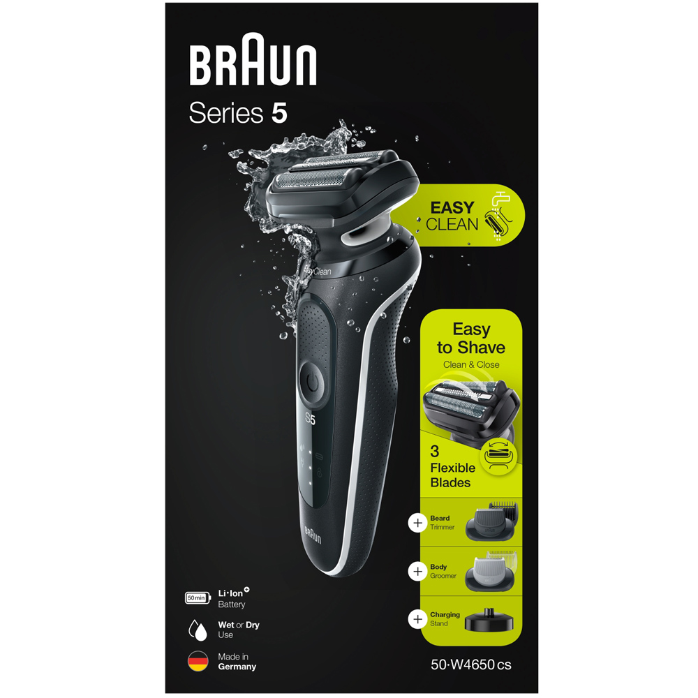Braun Series5 50-W4650cs Electric Shaver Image 3