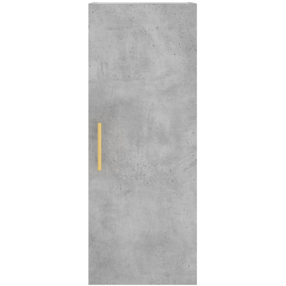 vidaXL 2 Door Concrete Grey Highboard Image 8