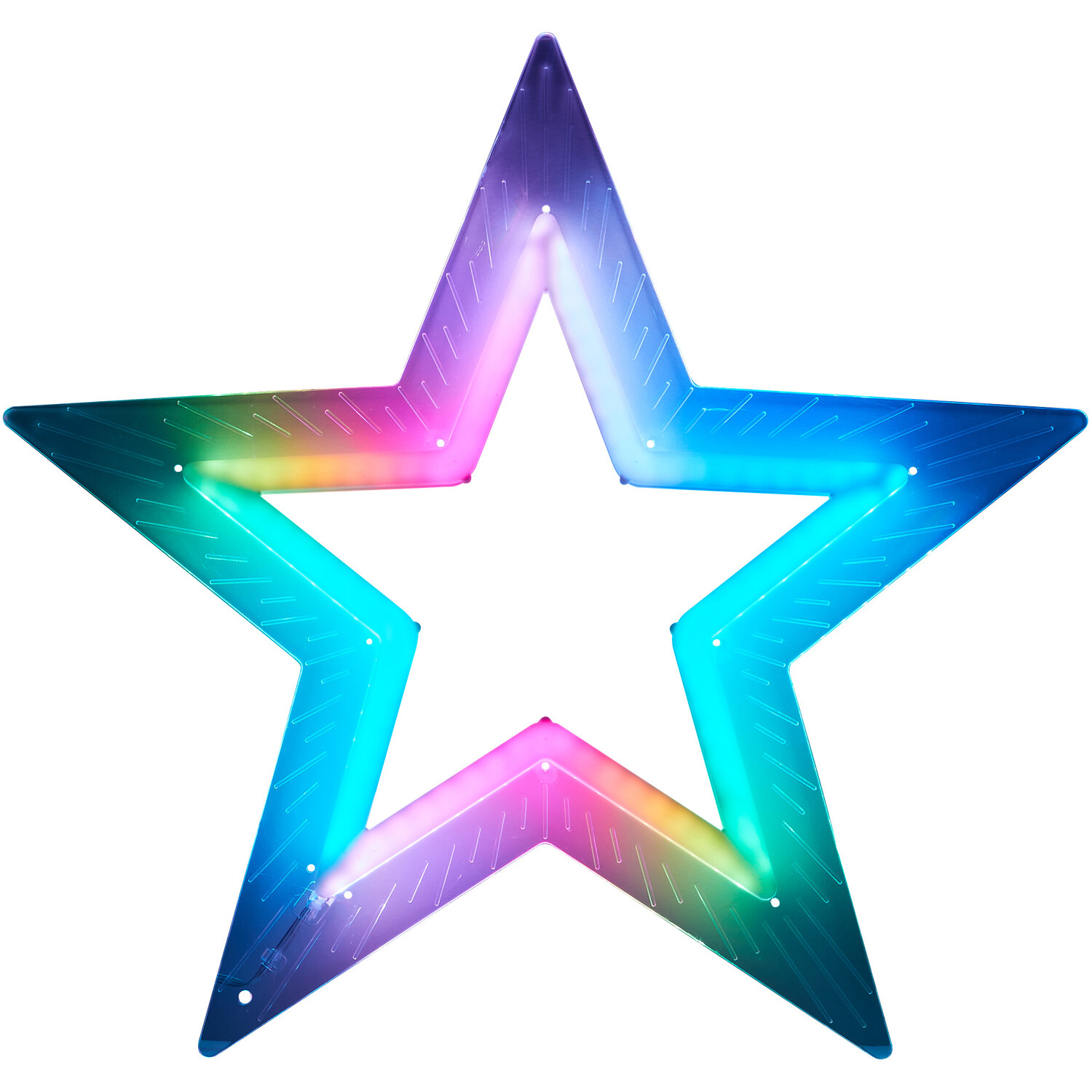 Colour Changing Acrylic Star Image 3