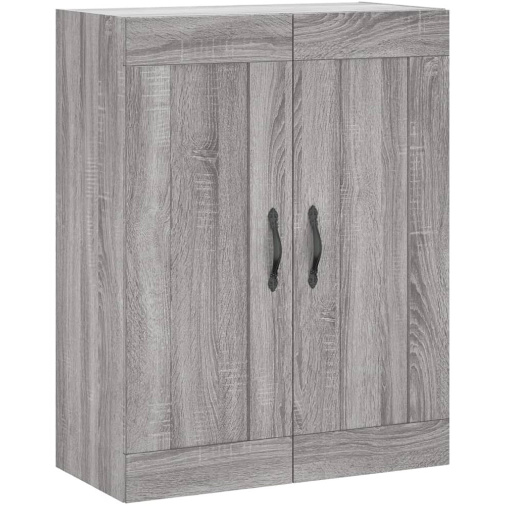 vidaXL 3 Door 3 Drawer Grey Sonoma Highboard with Hairpin Legs Image 5