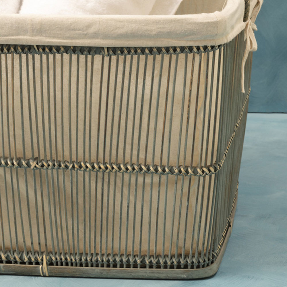 Premier Housewares Rustic Grey Storage Baskets Set of 2 Image 4