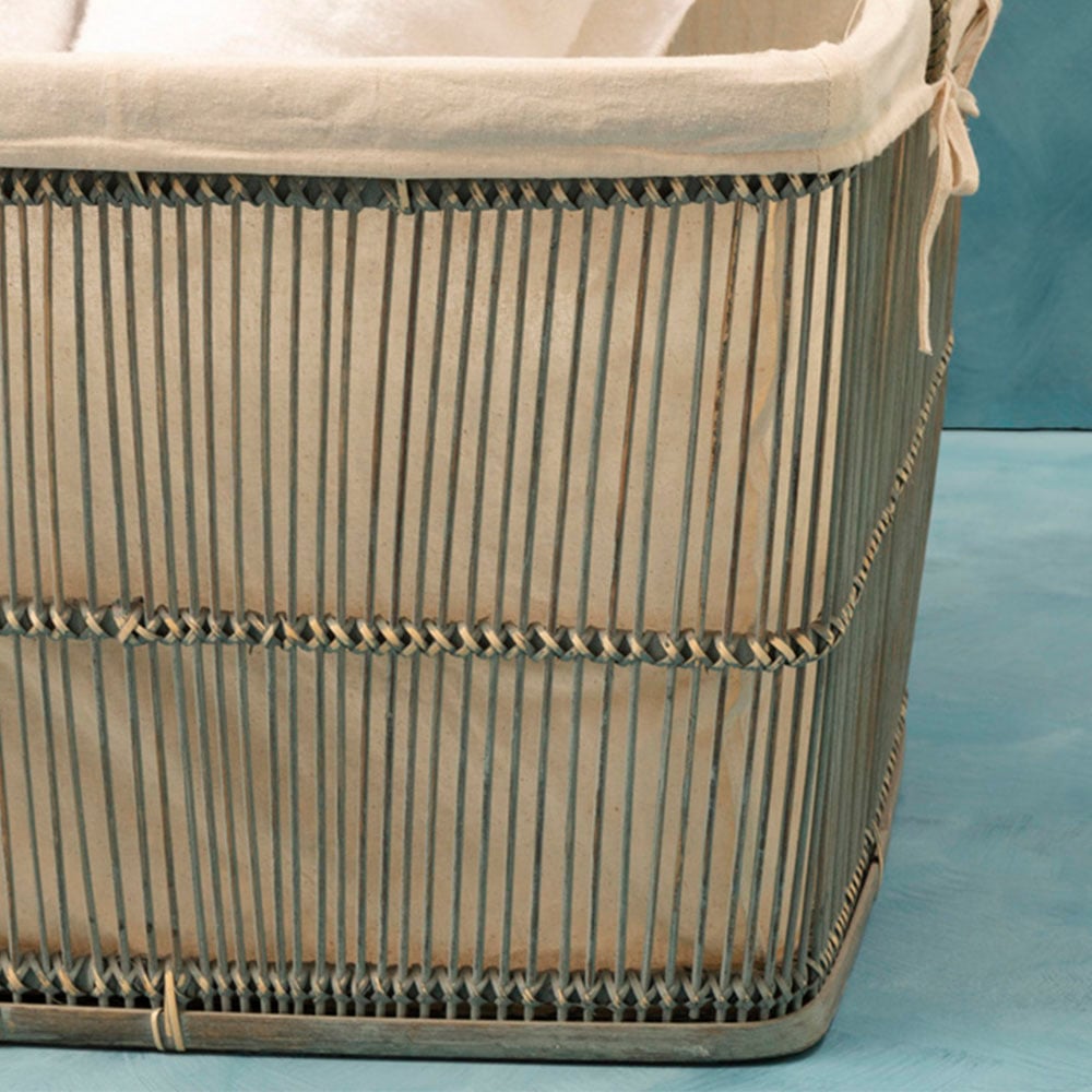 Premier Housewares Rustic Grey Storage Baskets 2 Pack Image 4