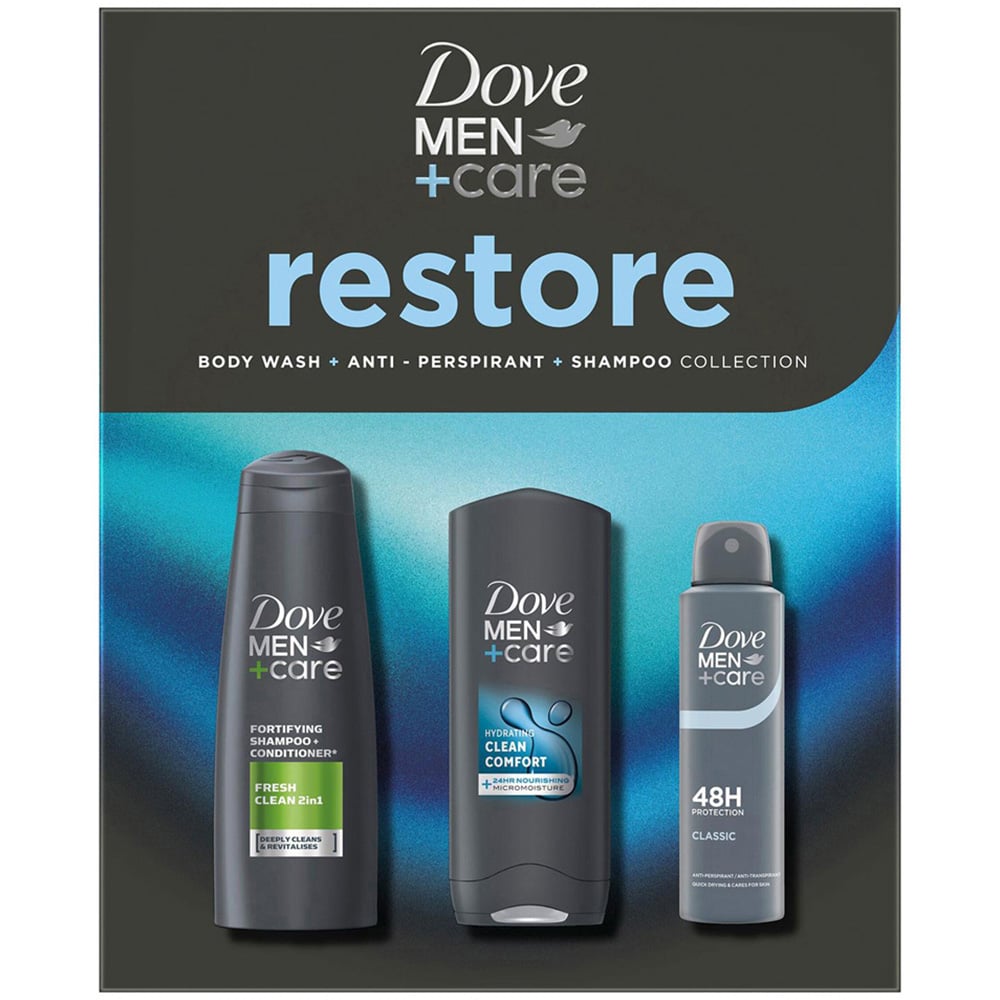 Dove Men+Care Restore Trio Gift Set Image 1