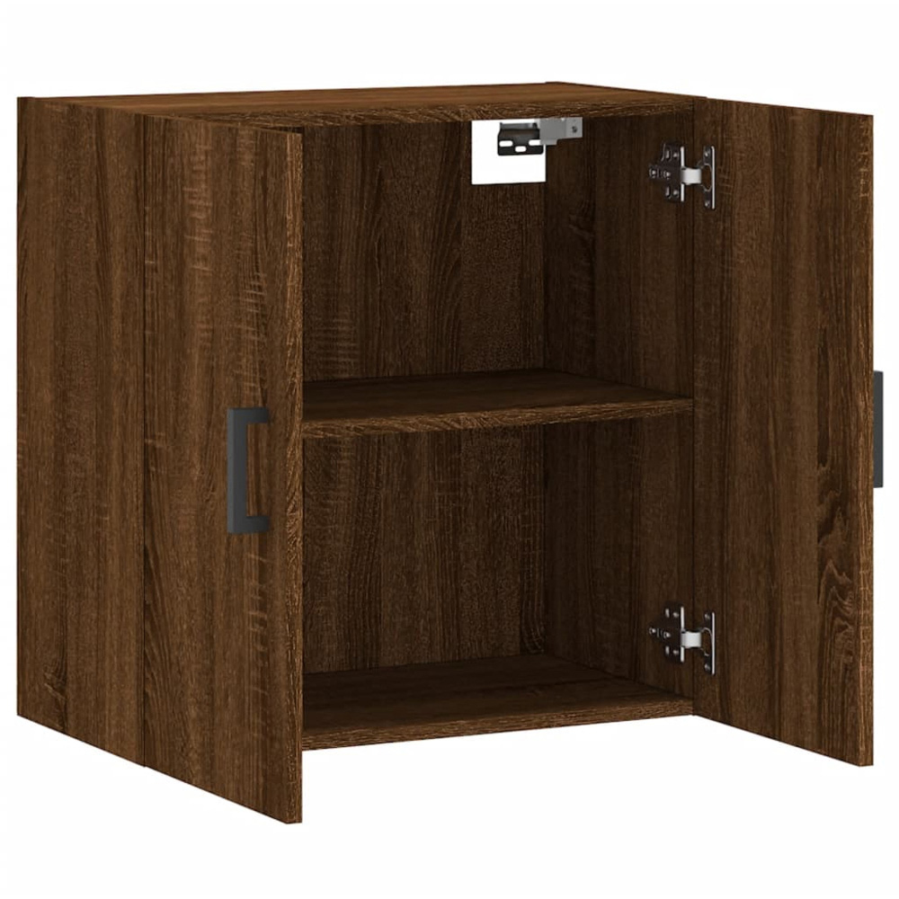 vidaXL 2 Door Brown Wall Cabinet Image 6