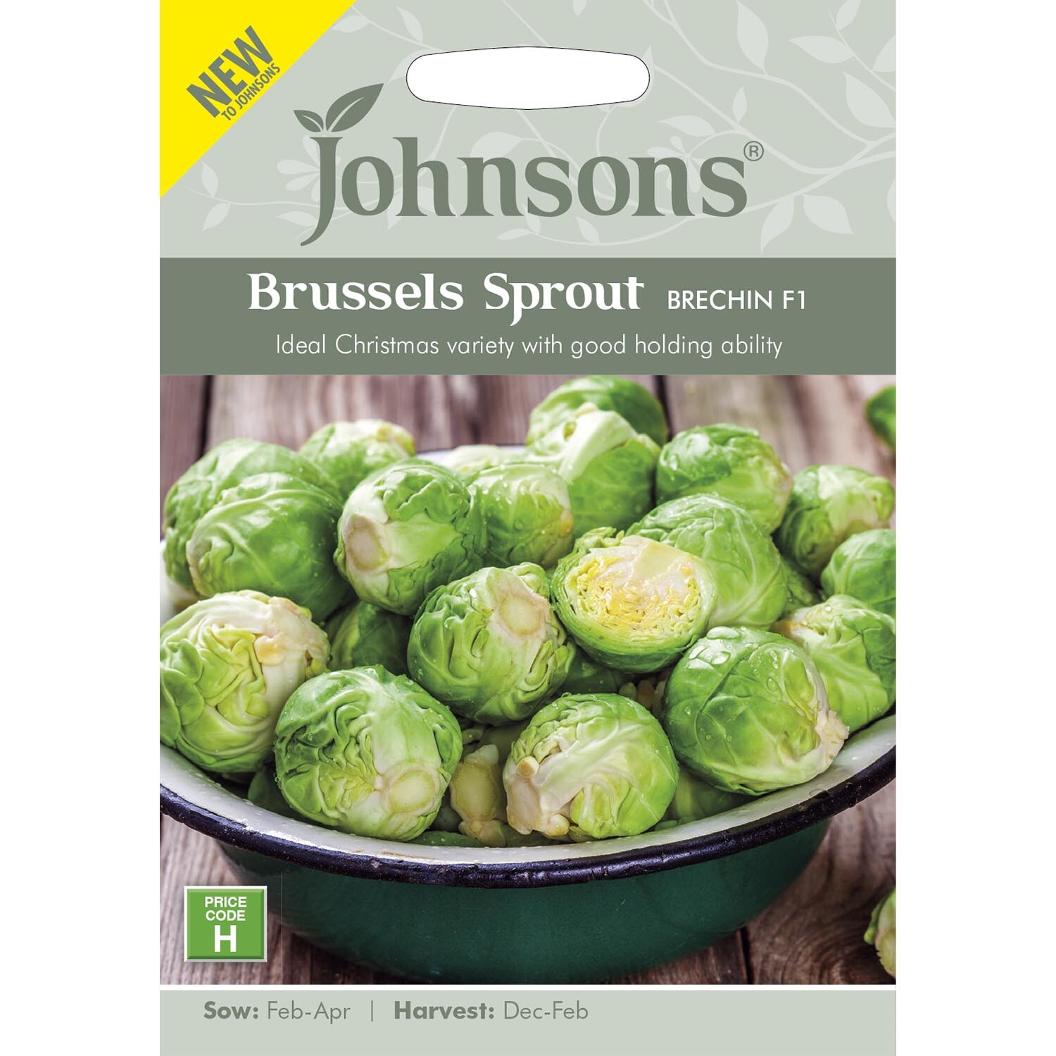 Johnsons Brussels Sprout Brechin F1 Vegetable Seeds Image 2
