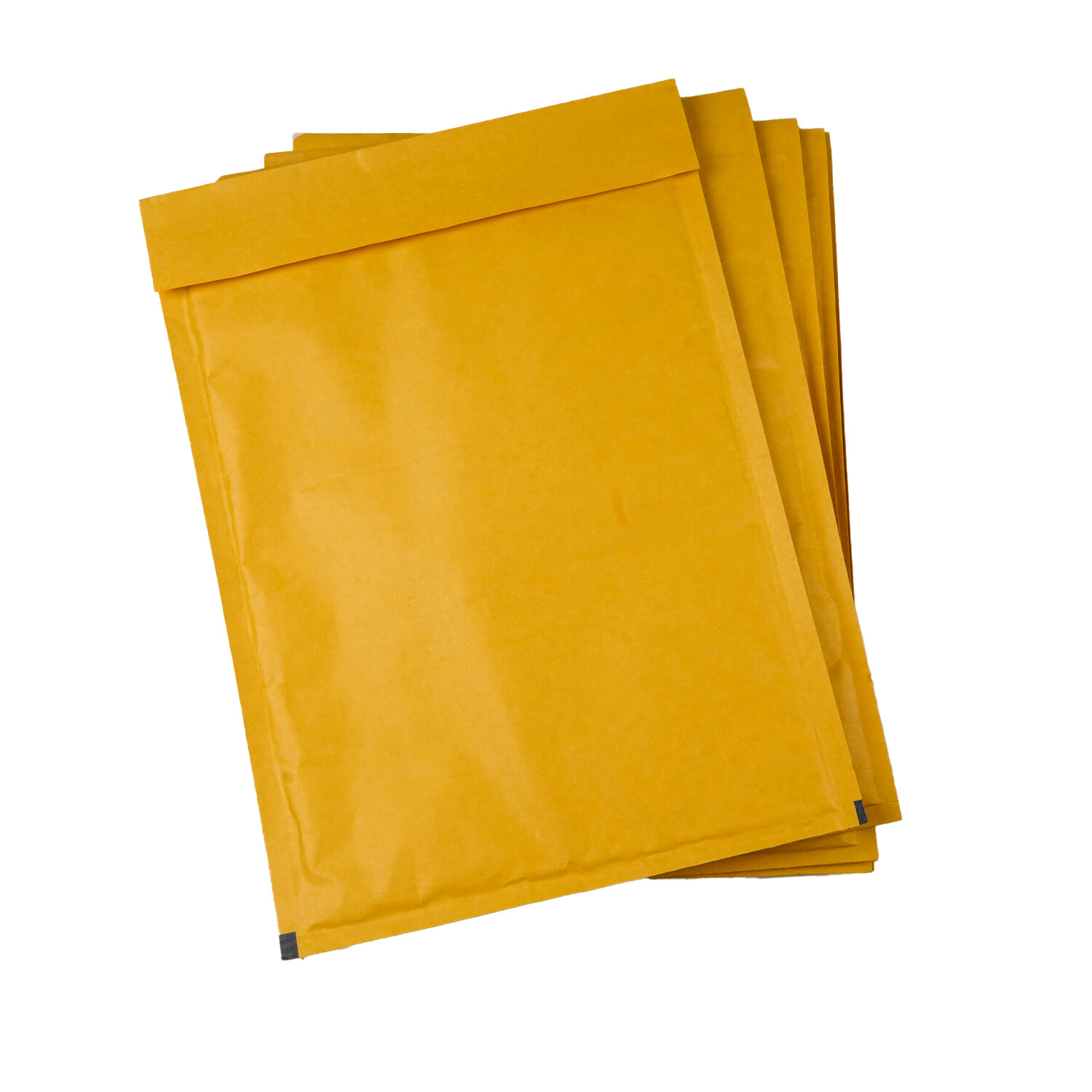 Pack of Five Gold Padded Bubble Envelopes - 22 x 34cm Image