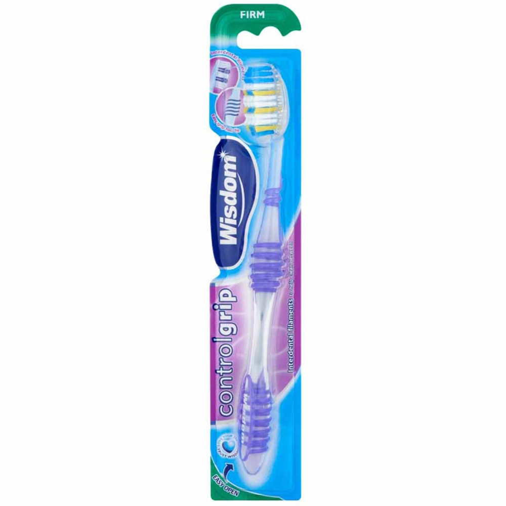Wisdom Control Grip Firm Toothbrush Image 2