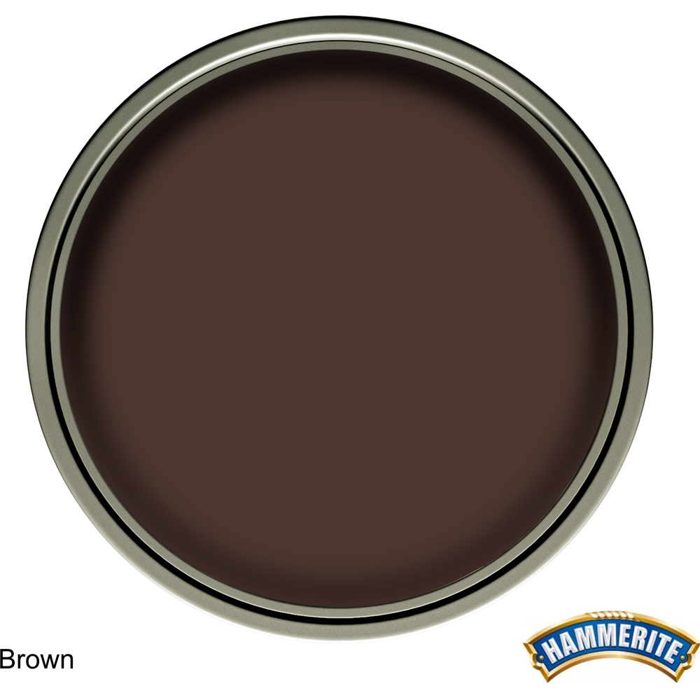 Hammerite Ultima Smooth Brown Metal Paint 750ml Image 3
