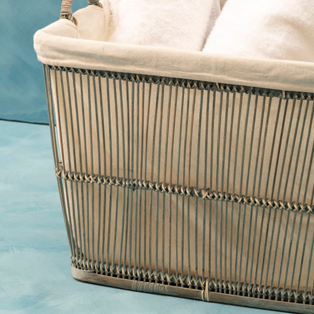 Premier Housewares Rustic Grey Storage Baskets 2 Pack Image 6