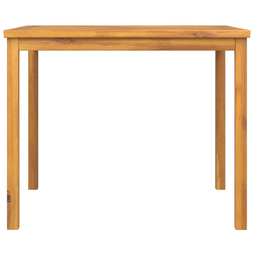 vidaXL 4 Seater Brown Wooden Garden Dining Table Image 3