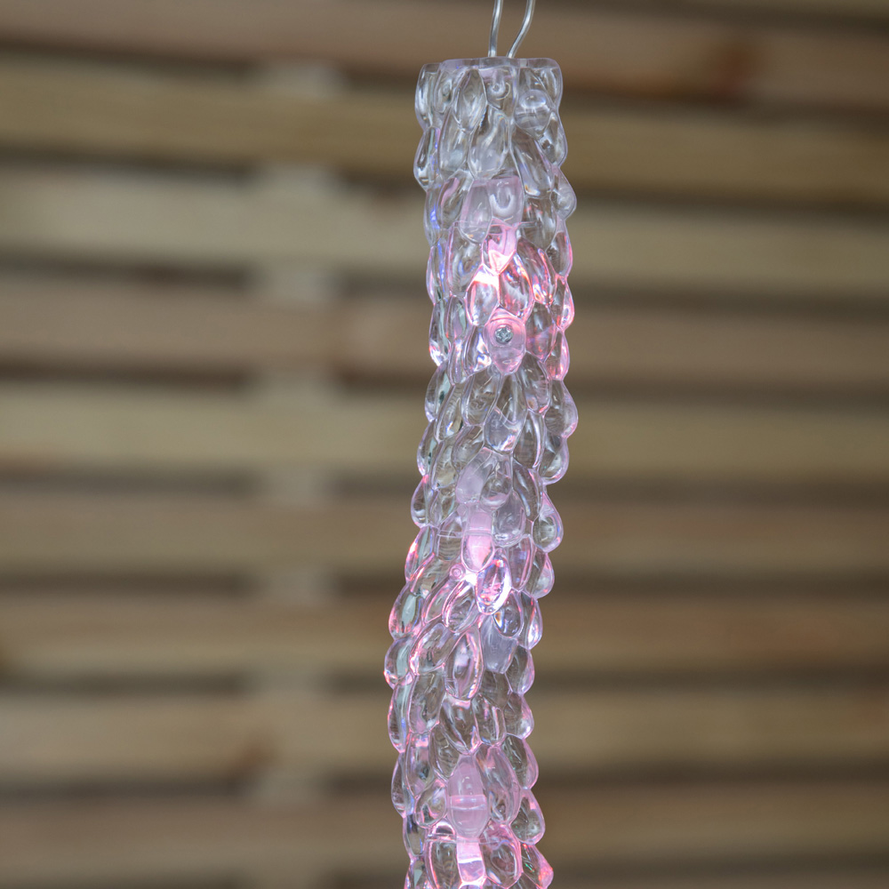 Samuel Alexander 50 Cool and Multi-Coloured LED Christmas Smart Icicle Light Image 7