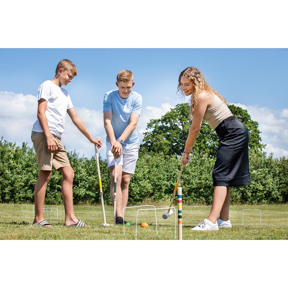 Bex 6 Mallet Family Croquet Game Set Image 2
