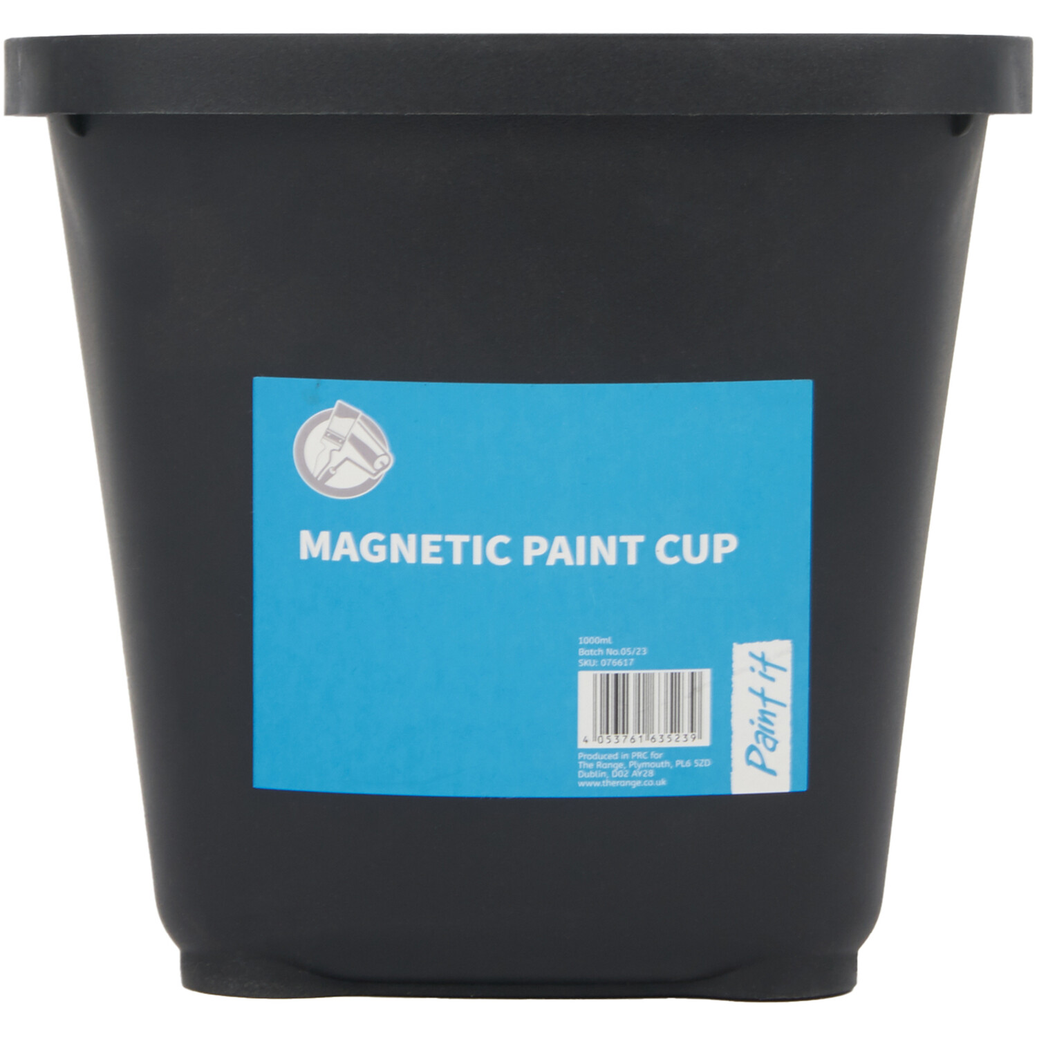 Magnetic Paint Cup - Black Image 4