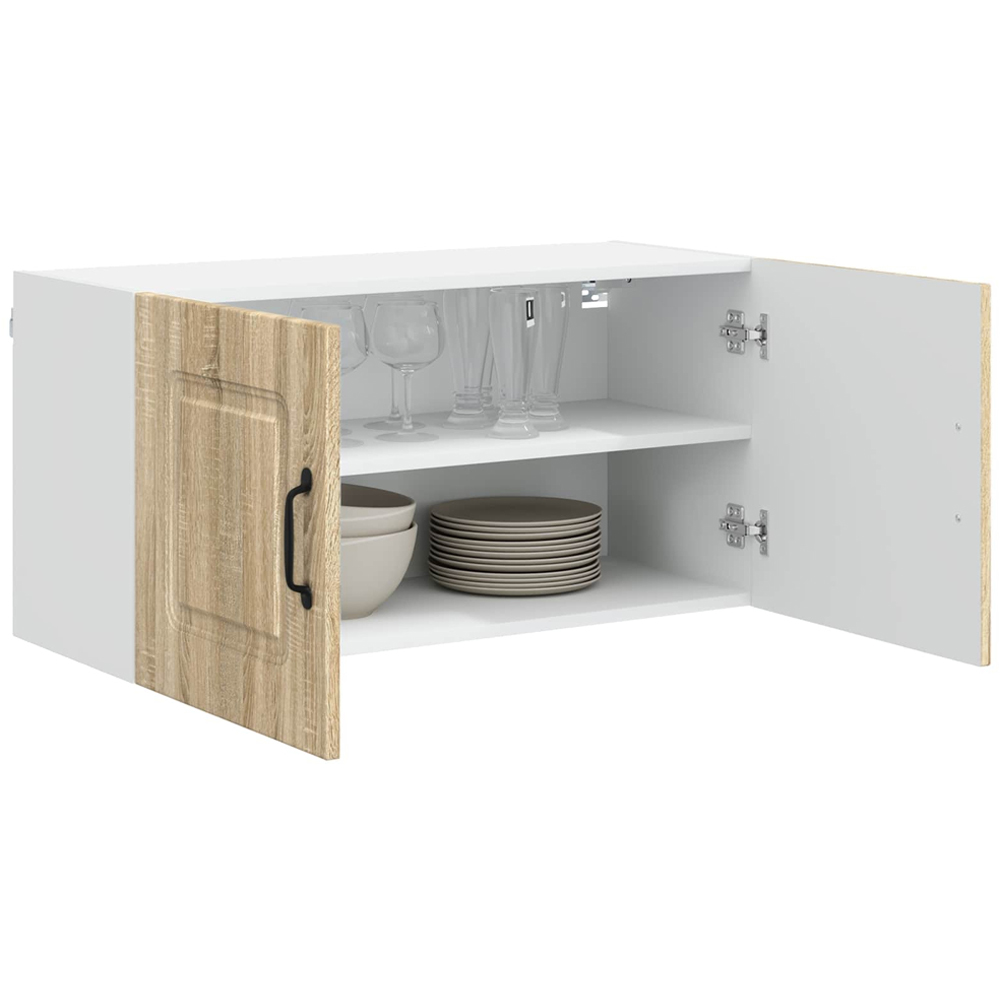 vidaXL Kalmar 2 Door Sonoma Oak Wall Kitchen Cabinet Image 3