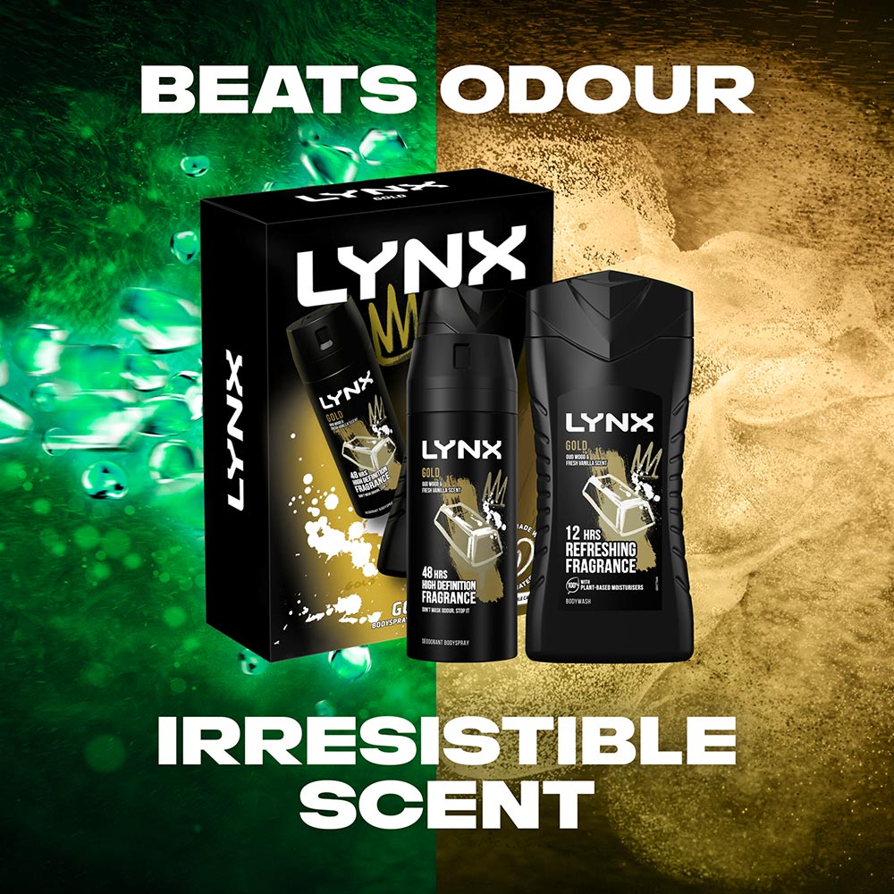 Lynx Gold Duo Gift Set Image 3