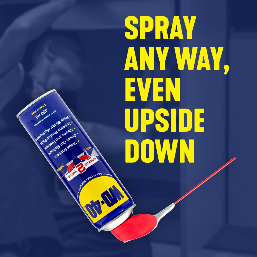 Smart Straw Rp7 WD-40 Multi-Use Lubricant Smart Straw Spray 450ml 6 Pack | Wilko