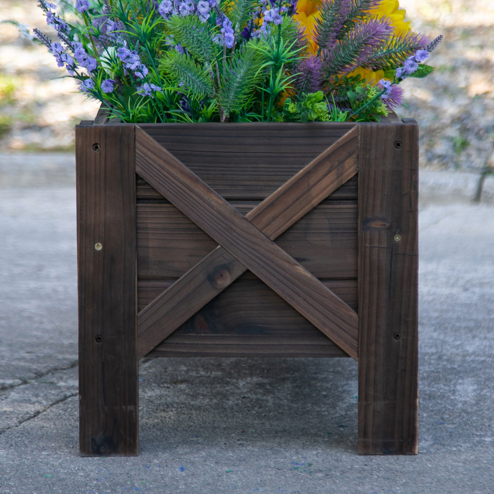 Outsunny Raised Planter Pot Bed Image 4