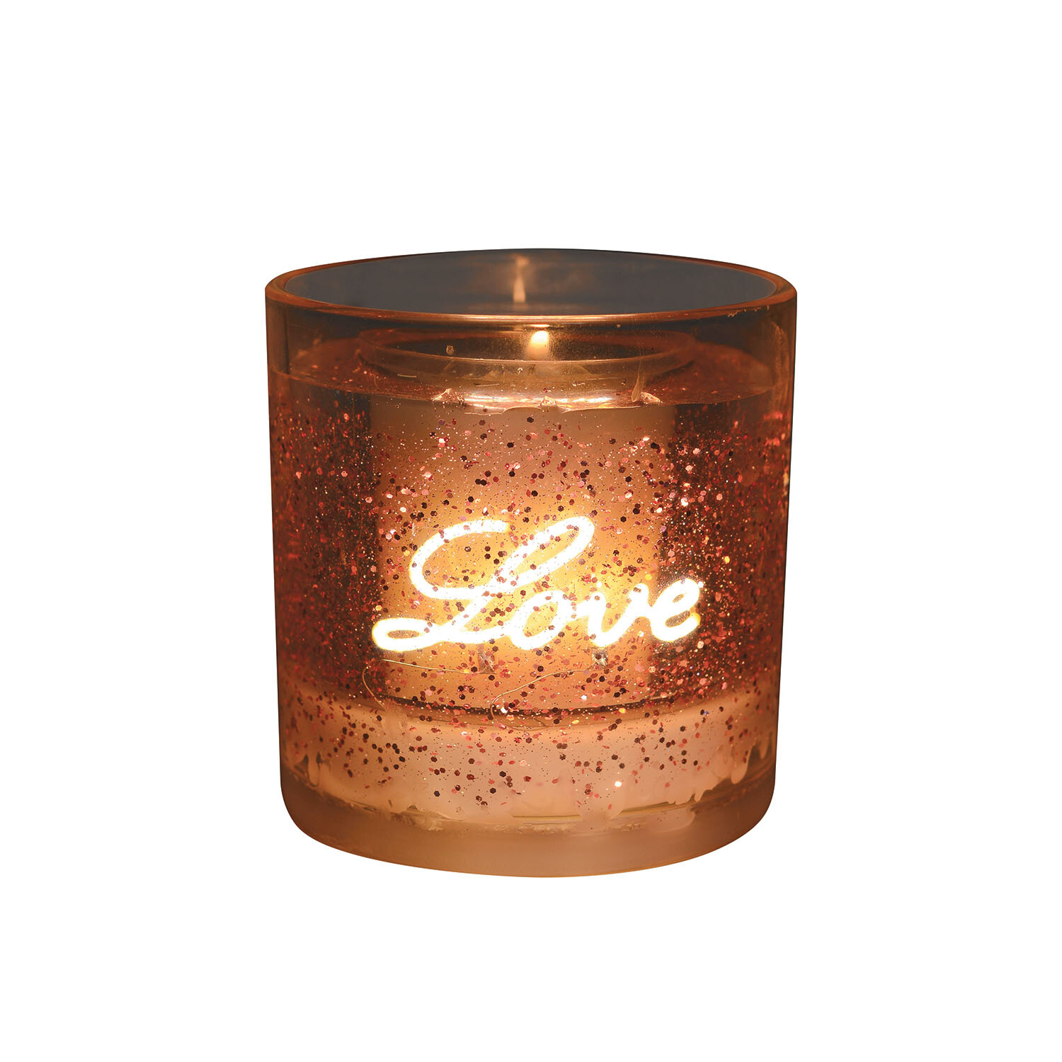 Love or Heart Light Up LED Candle Image 2