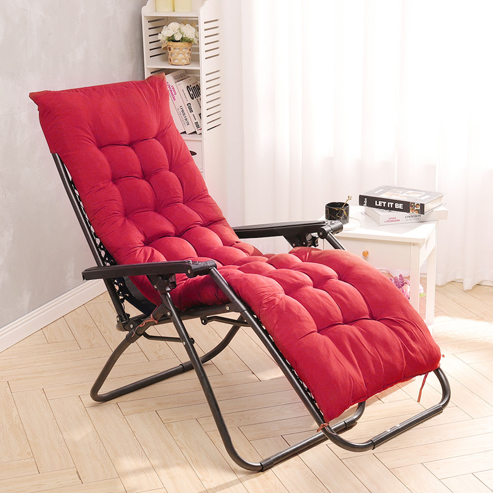 Living and Home Red Sun Lounger Cushion Cover Image 4
