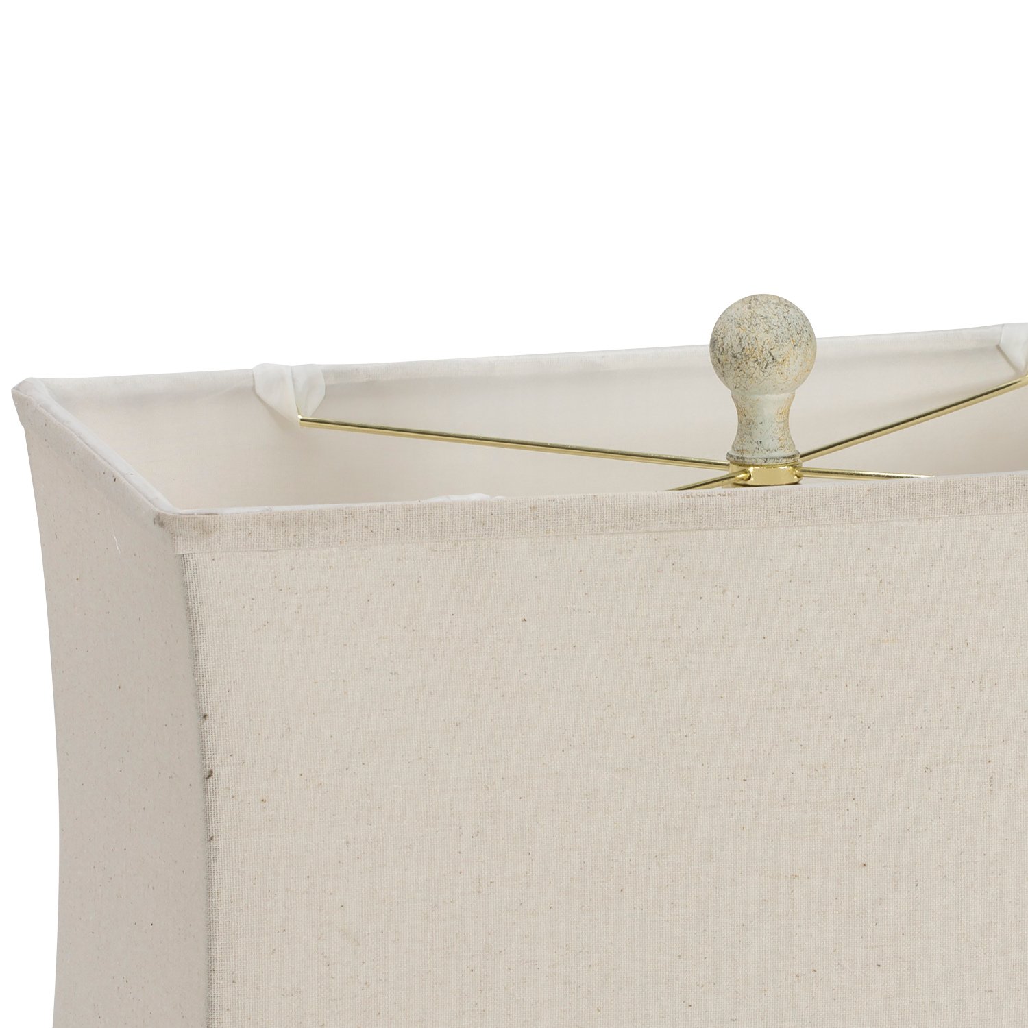 Grey Fleur De Lis Table Lamp Image 3
