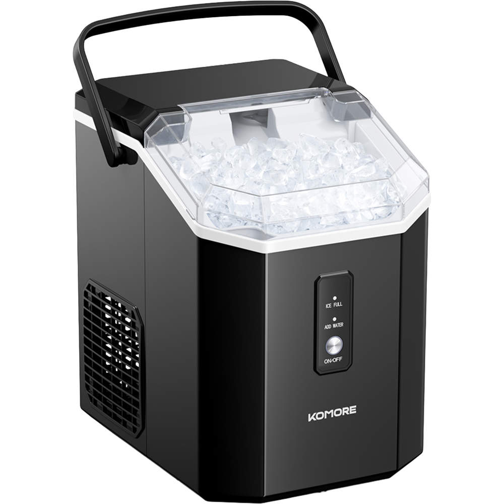 Living and Home Komore Nugget Ice Maker Machine with Handle Image 1