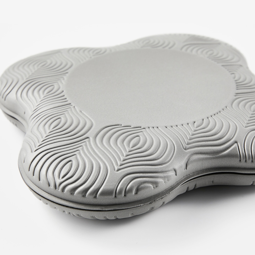 Myga Grey Silicone Yoga Jelly Pad 2 Pack Image 4