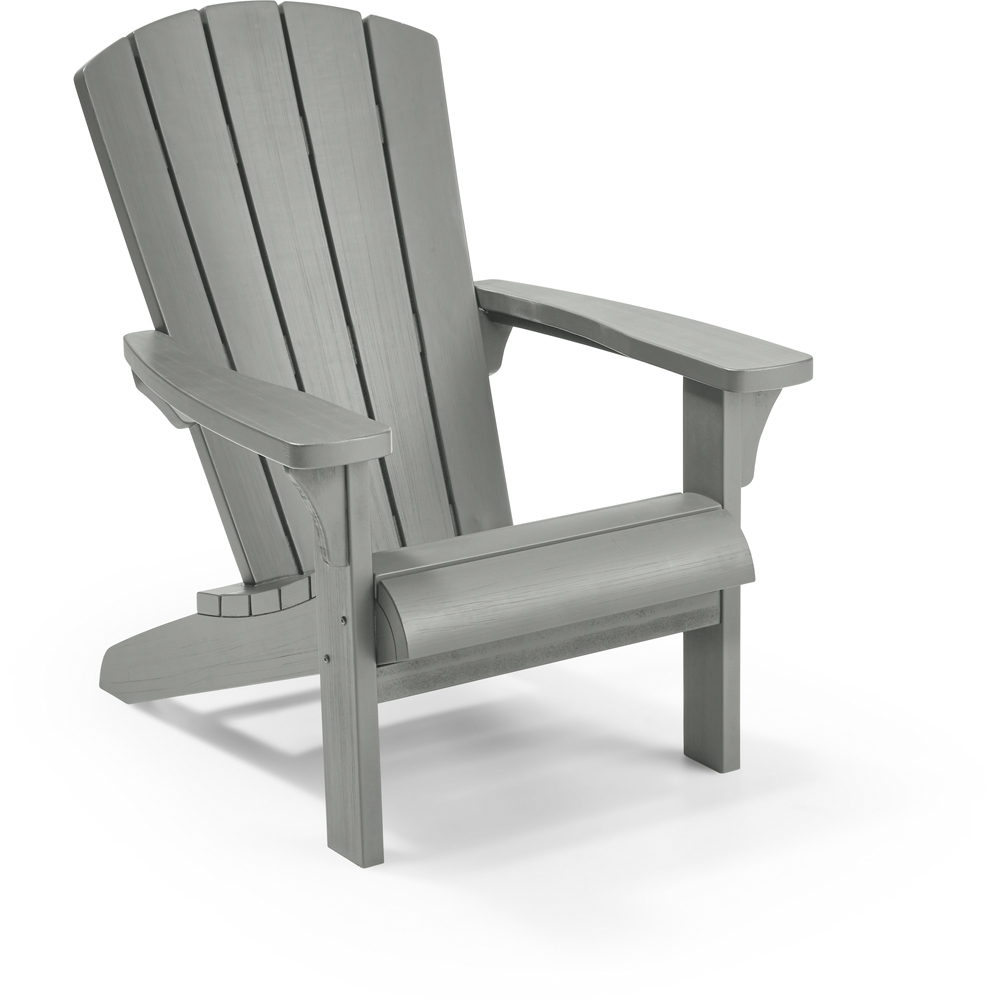 Keter Troy Grey Adirondack Chair Image 2