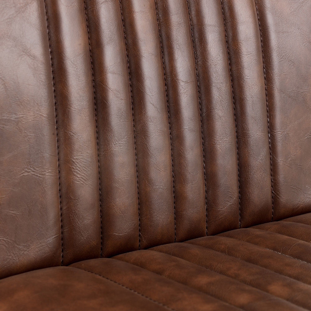 Julian Bowen Brooklyn Brown Bar Stool Set of 2 Image 5