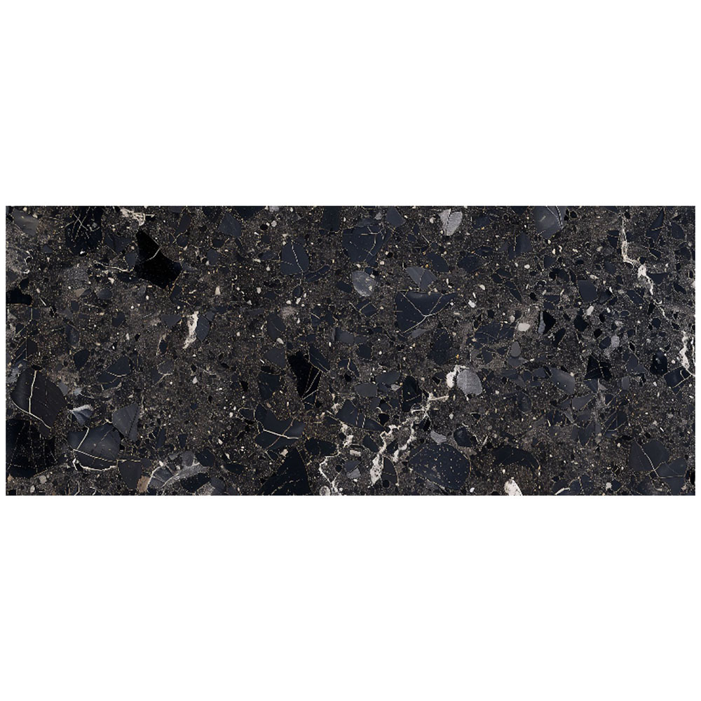 Warren Reed Designer Dark Grey Quartz Effect Bathroom Splashback 25 x 60cm Image 2