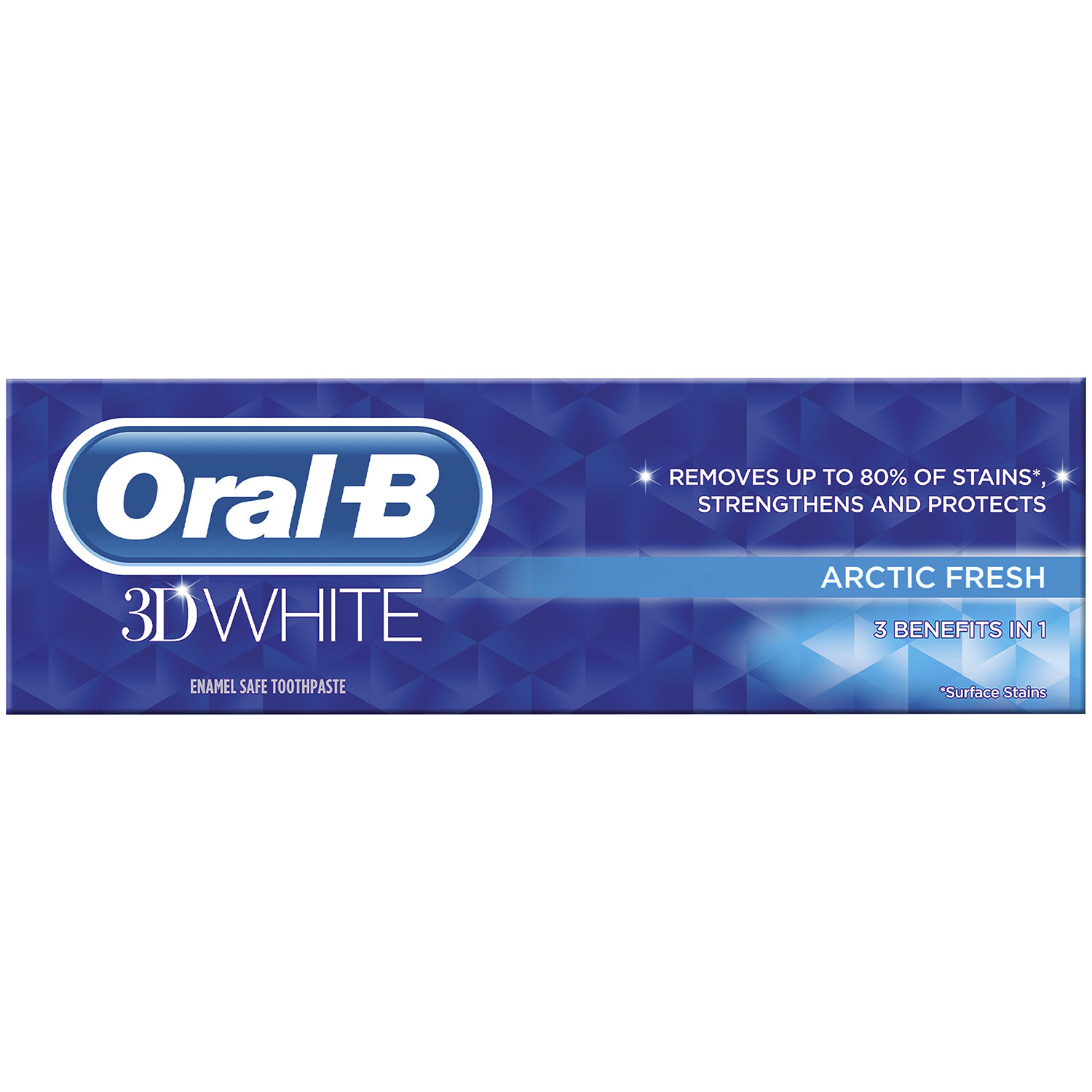 Pack of 2 Oral B 3D Arctic Fresh 75ml Toothpaste Image