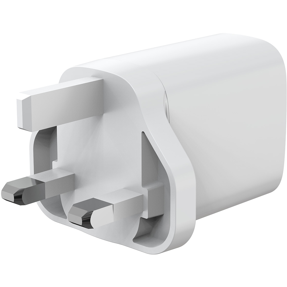 SilverLabel White Mains Charger and Lightning Cable Bundle Image 2