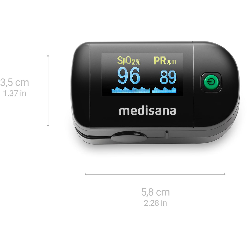 Medisana PM 100 Black Pulse Oximeter Image 6