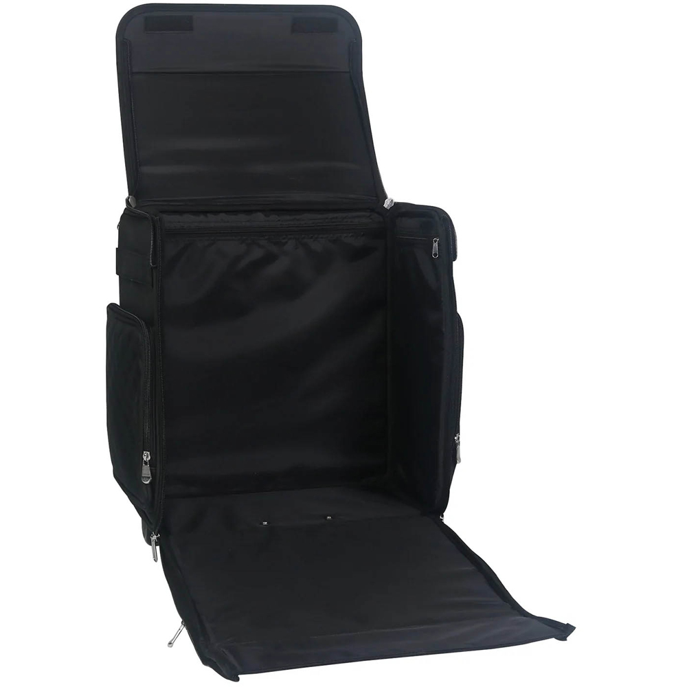 Everything Mary EVM12790-1 Black Collapsible Quilted Craft Trolley Bag 36.2 x 22.2 x 39.4cm Image 6