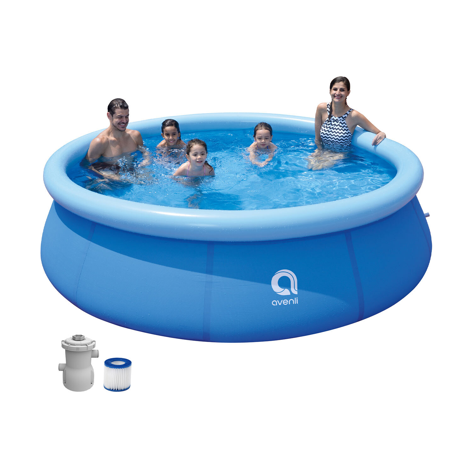 Avenli Prompt Pool Set with 300 Gallon Filter Pump Image