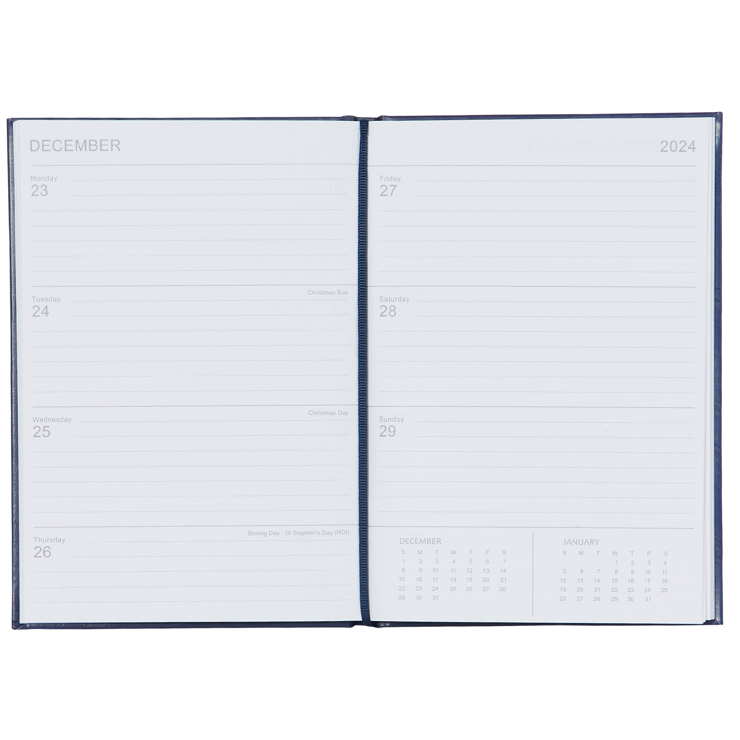 24/25 A5 Foiled Plain Academic Diary Image 6