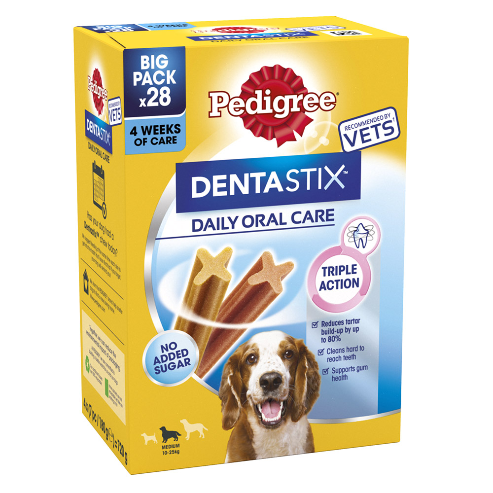 Pedigree Dentastix Medium Dog Treats 28 Pack Image 3