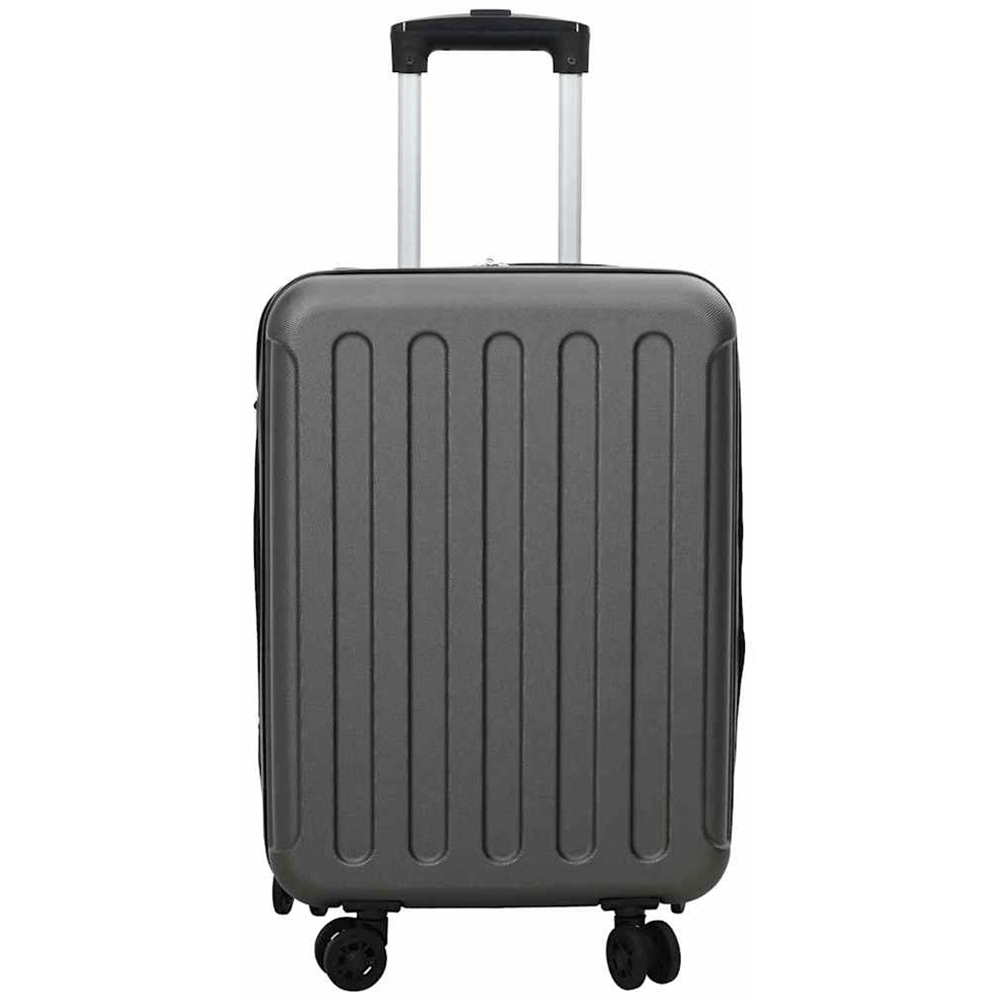 vidaXL 20 inch Grey Rectangular Travel Bag Image 3
