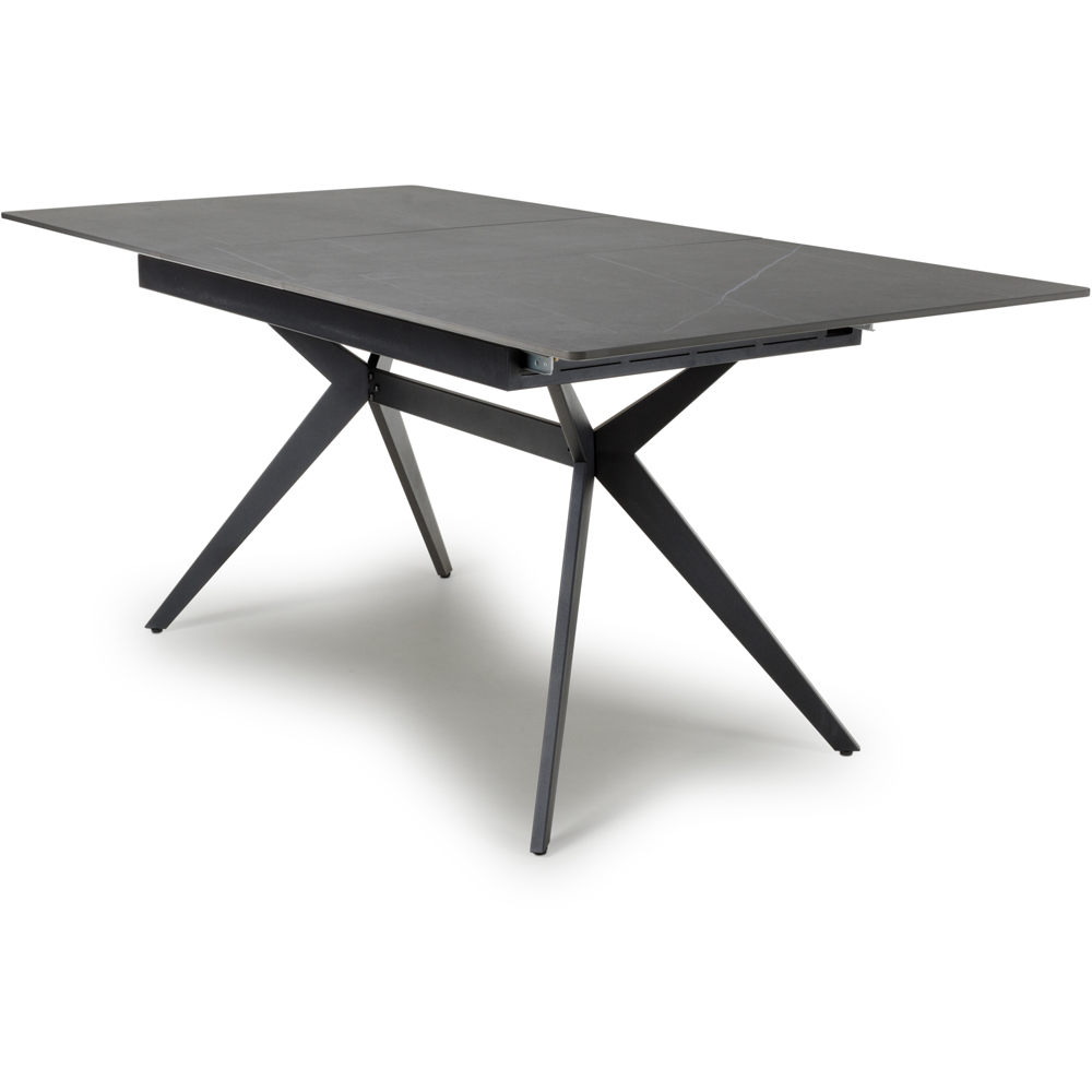 Timor 8 Seater Extending Dining Table Grey Image 2