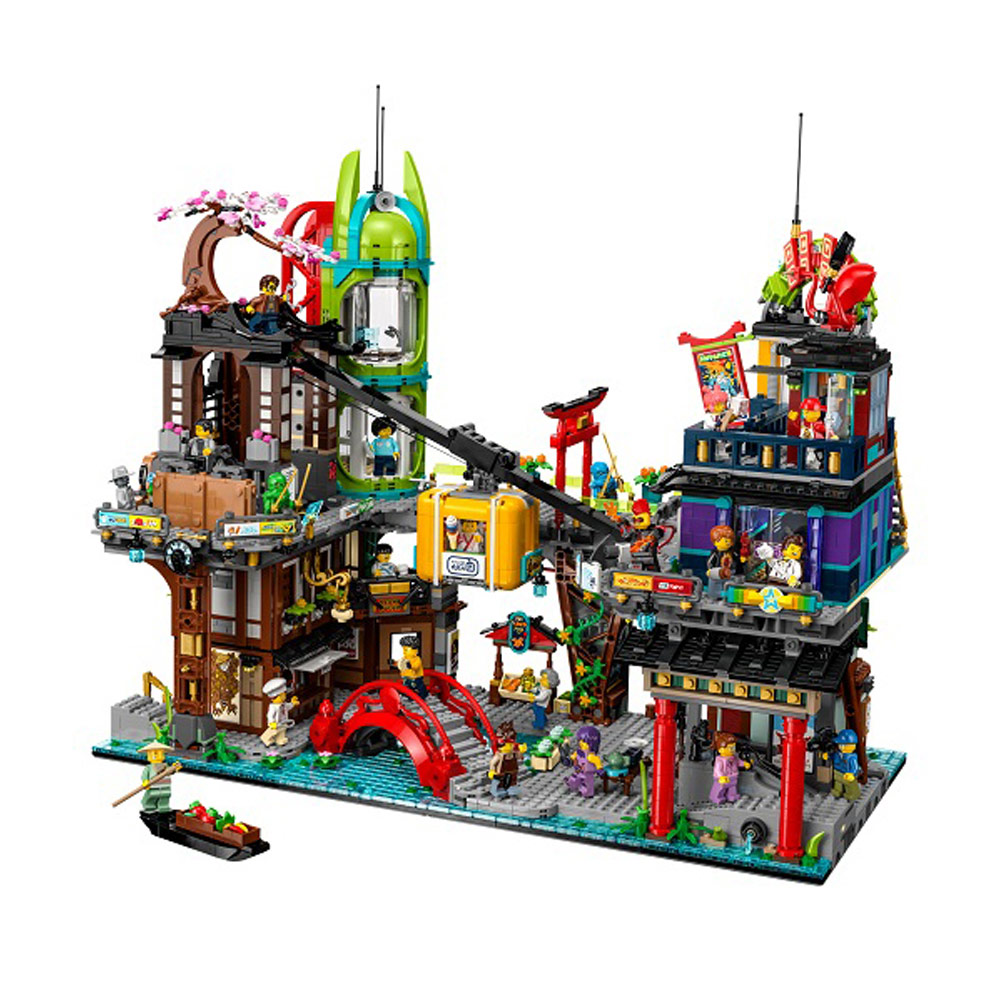 LEGO 71799 Ninjago City Markets Set Image 2